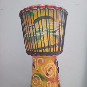 African Djembe drum 10 face
